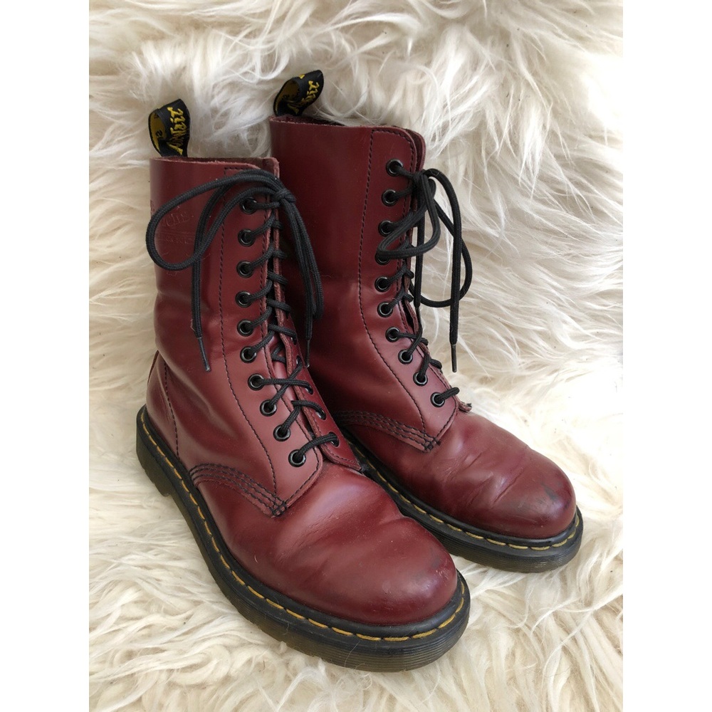 Oxblood Red Dr Martens 1490